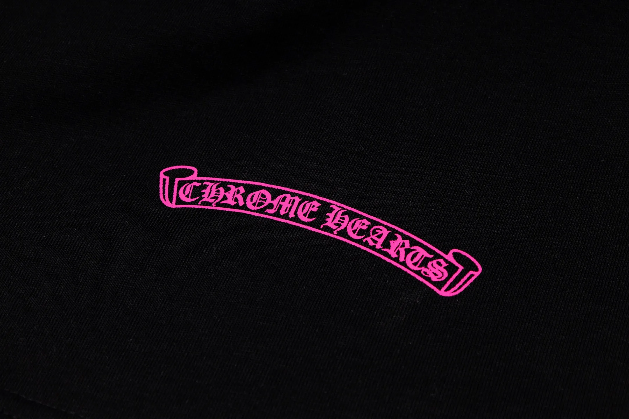 A 003 Chrome Hearts T ， Versatile Same Style ：Black White Size:S-XXL